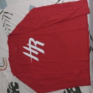 Red Houston rockets long sleeve shirt